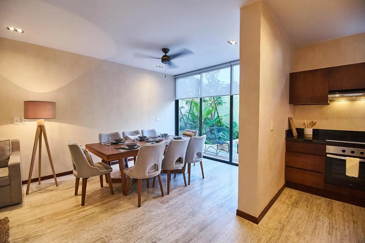 Daire Don Quijote - Private Pool & Beach Club Access Tulum Meksika