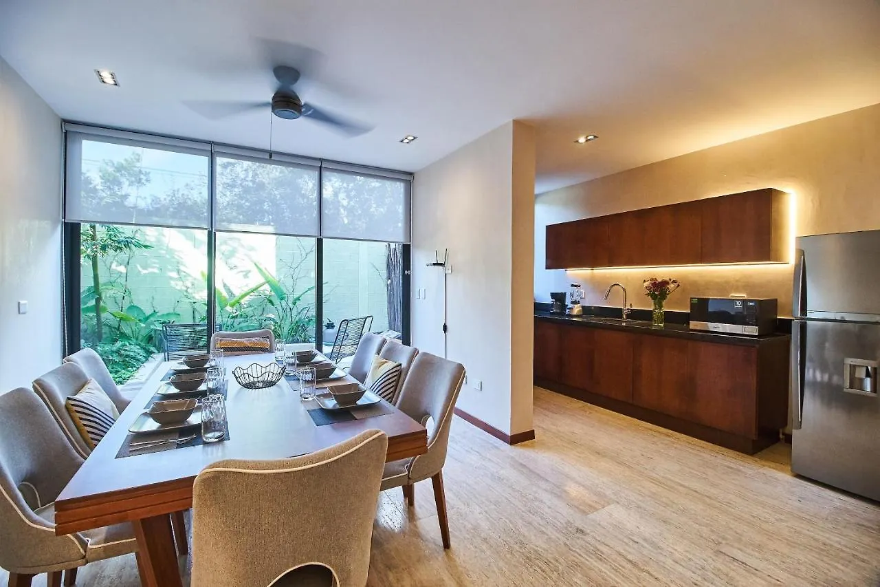 Don Quijote - Private Pool & Beach Club Access Tulum Daire